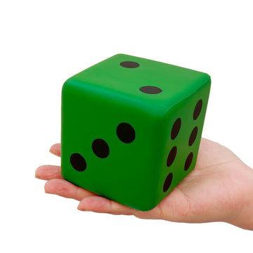 funnysquee 3.1 Inches Foam Dice Toy: A Fun-Filled, Kawaii Dices Educational Toy for Kid Board Game and Learning Sessions (Fortun