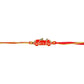Kizzi Kids Rakhi | Cute Red Car Rakhi For Brother | Gift includes Greeting Card & Tilak Set | Rakshabandhan Special