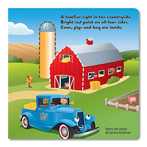 Wikki Stix Adventures Across America Board Book - Travel Essential For Preschoolers! Includes 36 To Use When Traveling Across Am
