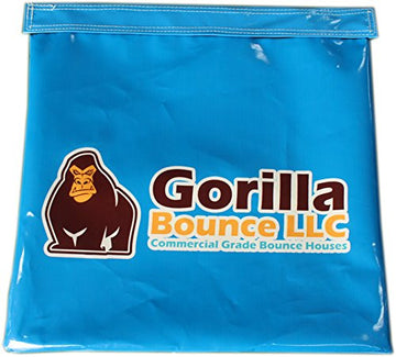 Vinyl Sand Bag, Support/Anchor For Inflatables, Bounce Houses And Tents (Light Blue, 4 Pack)