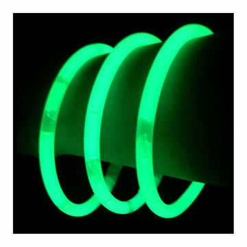 Glow Sticks Bulk Wholesale Bracelets, 1000 8    Green Glow Stick Glow Bracelets, Bright Color, Glow 8-12 Hrs, Glow Party Favors