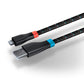 Dreamgear 845620090044 6 Ft Bionik Lynx Braided Charge & Sync Cable For Nintendo Switch Game