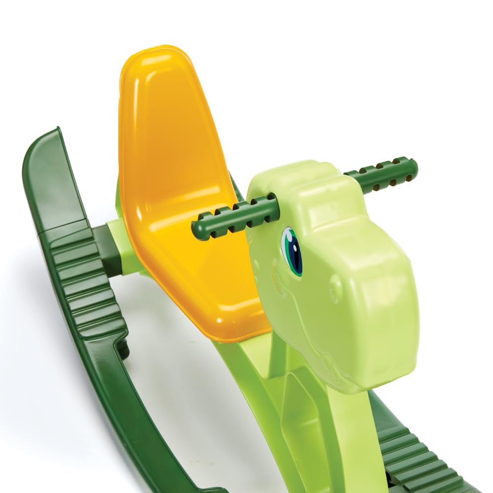 Little Tikes Easy Rockin' Dino Toy, Plastic, Multicolor, for Ages 12 Months to 3 Years, Model 640001-EUC