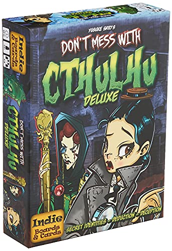 Indie Boards & Cards Don't Mess with Cthulhu Deluxe Game - Multicolor, Cardboard, Model IBGDMWC2