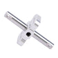 AIMROCK RC Differential Locker Spool Upgrades for Traxxas 1/10 2WD Slash Rustler Stampede Bandit (Silver)