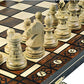 Woodburning Wooden Chess Set  Board 21X21 Inches
