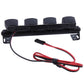 Hobbypark Rc Car Light Bar Kit 4 Leds Body Shell Roof Lights For 1/10 Rc Crawler Car Truck Accessories