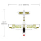Haba Terra Kids Maxi Hand Glider With Boomerang Setting - Easy To Assemble 22' Sturdy Styrofoam Airplane With Decals