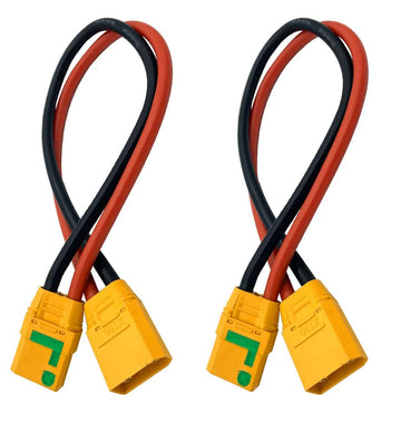 Jiechun Xt90-S Anti-Spark Female To Xt90 Male Plug Extension Wire Cable Lead Silicone Wire 10Awg For Rc Lipo Battery Fpv Drone L