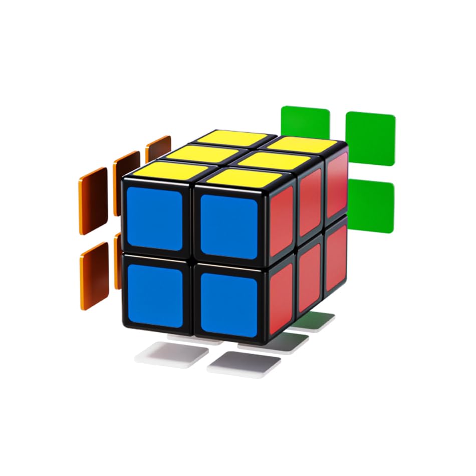 Cuberspeed 2X2X3 Black Cuboid Cube 223 Magic Cube Tower Shaped Mofangge 2X2X3 Magic Cube