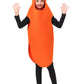 AOBUTE Kids Carrot Costume - Realistic 3D Print Outfit, Medium, Polyester, Halloween Cosplay for Boys Ages 8-10