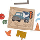 Road Construction Multilayered Wooden Puzzles For Kids, 20 Piece Jigsaw Puzzle For School Kids, Learning Educational Toys Gifts For Boys Girls. Construction Puzzles Sets, Road Construction.