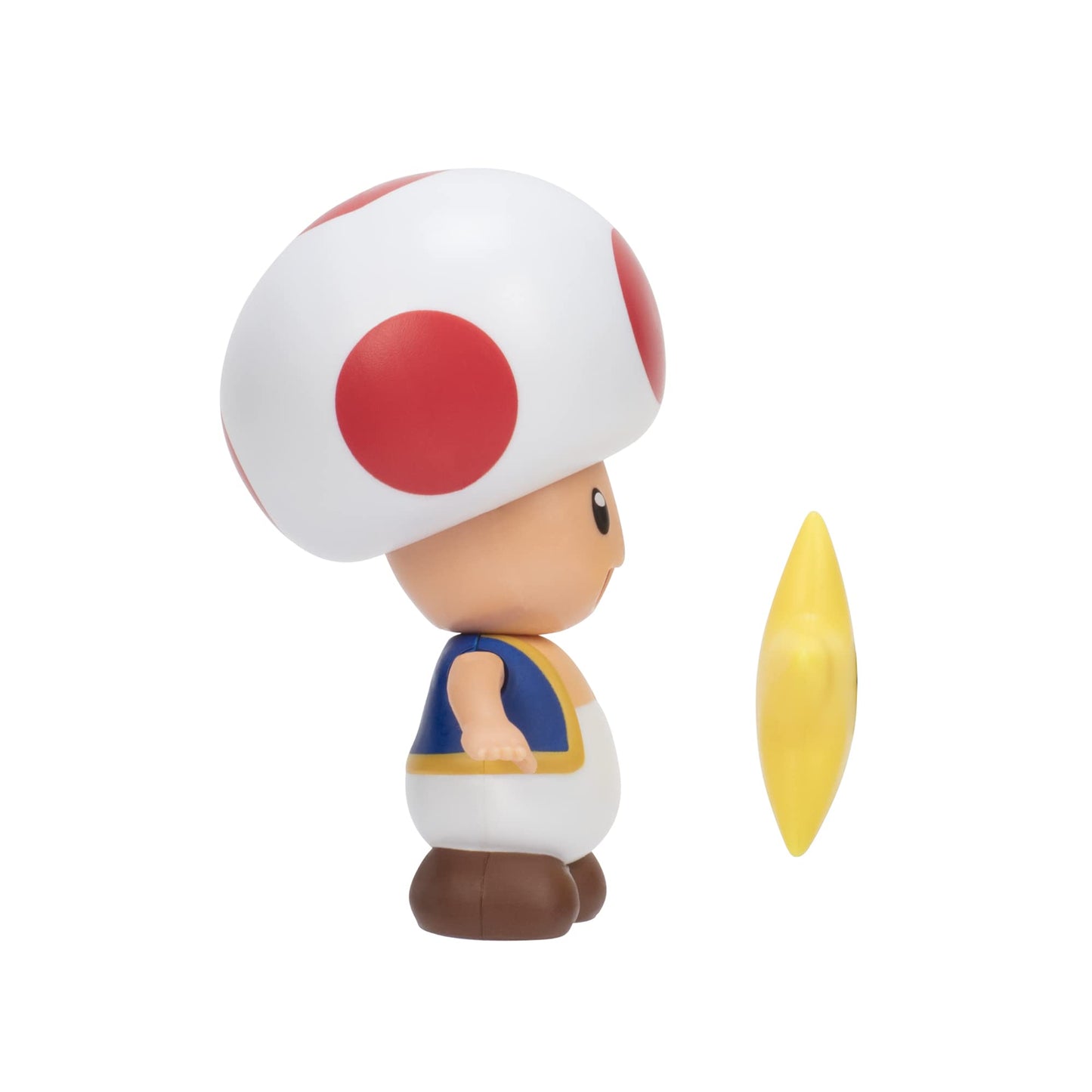 Super Mario 4-Inch Acation Figures Toad With Star