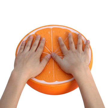 Anboor 10 Inches Squishies Orange Jumbo Kawaii Soft Slow Rising Scented Big Fruit Squishies Stress Relief Kid Toys Decoration Pr