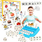 Toyxiity Mall Educational Toys Spelling Brain Games For Kids Learning Birthday Gift For Boys Girls 2 In 1 Flash Cards Matching L