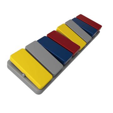 Fidget Toy - Cool Metal Haptic Slider | Slim Design Clicker Sensory Gadget | Easy To Carry Office Desk Toy For Stress Autism Adh