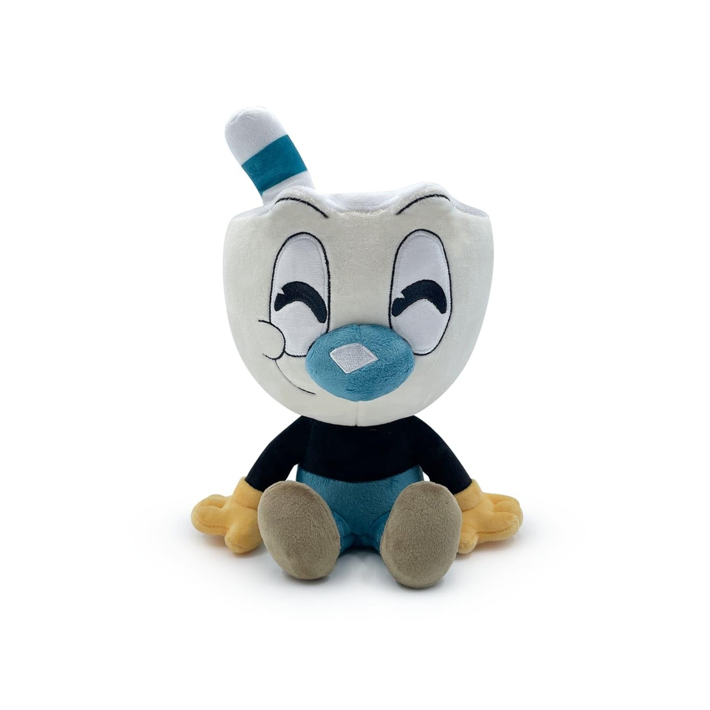Youtooz Mugman Plush Toy 9 Inches - Plush Toy - Super Soft and Huggable Stuffed Doll of The Cuphead Show - Perfect for Collector