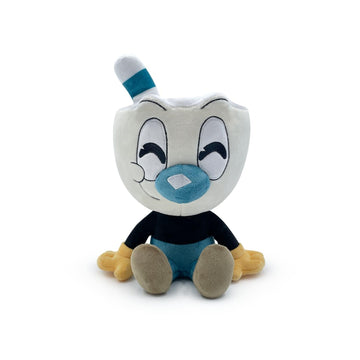 Youtooz Mugman Plush Toy 9 Inches - Plush Toy - Super Soft and Huggable Stuffed Doll of The Cuphead Show - Perfect for Collector