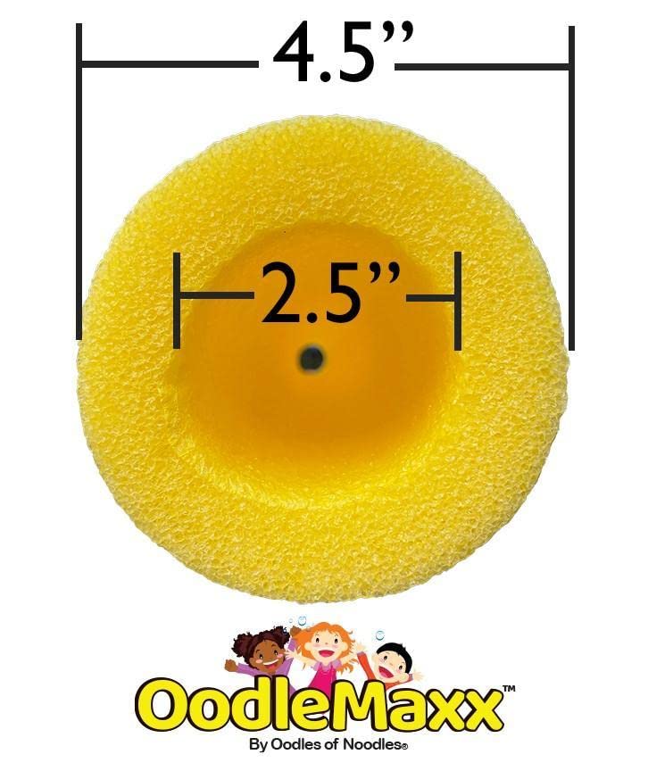 Oodles Of Noodles Oodlemaxx Giant Pool Noodle - Yellow (3 Pack)
