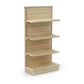 1:12 Scale Rack Dollhouse Accessories Book Shelf Miniature Furniture 4 Tier Bookcase Storage Shelf Shooting Props Desktop Decor