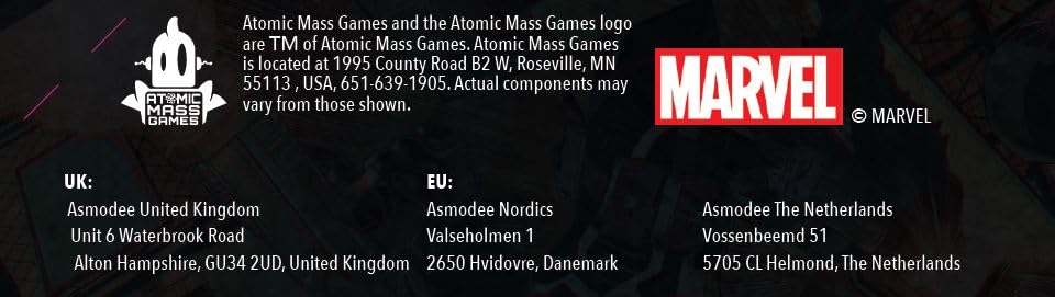 Marvel: Crisis Protocol Uncanny X-Men AFFILIATION PACK - Unite the Mutant Heroes! Tabletop Superhero Game, Ages 14+, 2 Players,