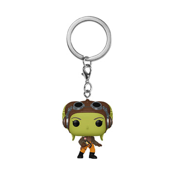 Funko Pop! Keychain: Ahsoka - General Hera Syndulla - Star Wars Novelty Keyring - Collectable Mini Figure - Stocking Filler - Gift Idea - Official Merchandise - Tv Fans - Backpack Decor