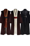 Cosxingyi Kids Boys Costume Robe Cloak With Hood Tunic Belt Pants Set Halloween Cosplay Outfit 6 Years And Up