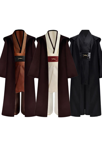 Cosxingyi Kids Boys Costume Robe Cloak With Hood Tunic Belt Pants Set Halloween Cosplay Outfit 6 Years And Up