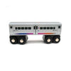 MUNI PALS Munipals New Jersey Transit Wooden Railway Child Safe and Tested Wood Toy Trains (Comet V Commuter)