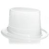 White Plastic Topper Party Accessory (1 count)