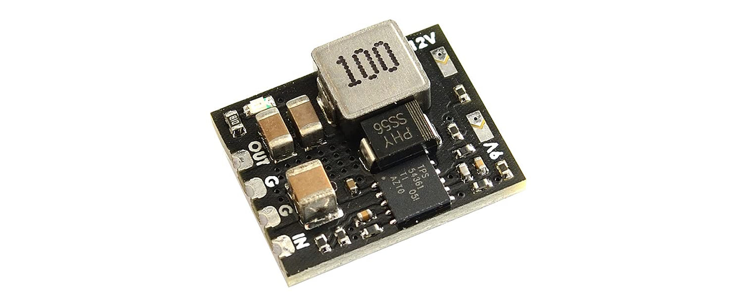 (1Pc) Matek Micro Bec 6-60V To 5V/9V/12V Adjustable Step-Down Voltage Regulator For 5/6/7 Inch 210Mm 250Mm Up To 12S Carbon Fibe