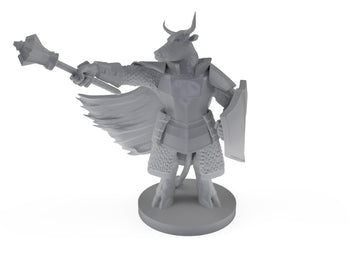 Minotaur Male Cleric Tabletop Dnd Gaming Miniature