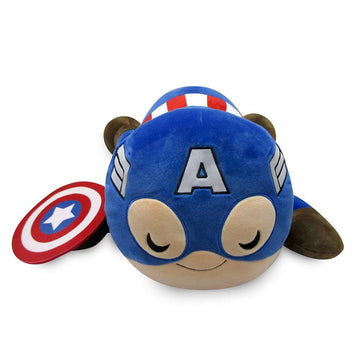 Marvel Captain America Cuddleez Plush – 22" Multicolored Polyester Toy, Model 412344135223
