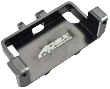 Apex RC Products Black Aluminum Steering Servo Mount Compatible with Axial SCX24 SCX24-11