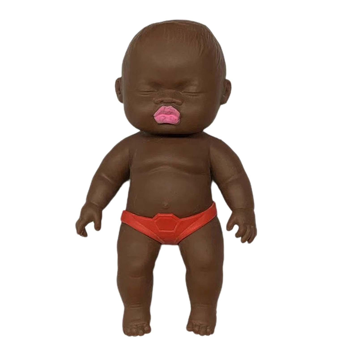 Ilsmysutra Tpr Squeeze Toy Doll Soft Sensory Activities For Kids, Friends, Adults Coffee|Toys For Baby|Other Toys For Baby