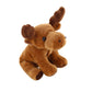 Plushland Beanie Moose Sitting 7 Stuffed Toys Plush Super Soft Winter Holiday (New Benaie Moose)