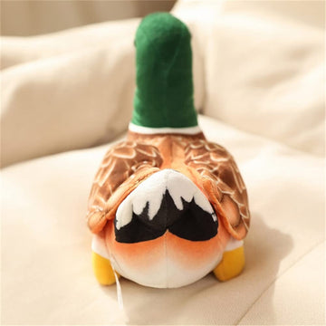 Jianeexsq Realistic Mallard Duck Plush Stuffed Animal Toy Gift For Kids (Green)