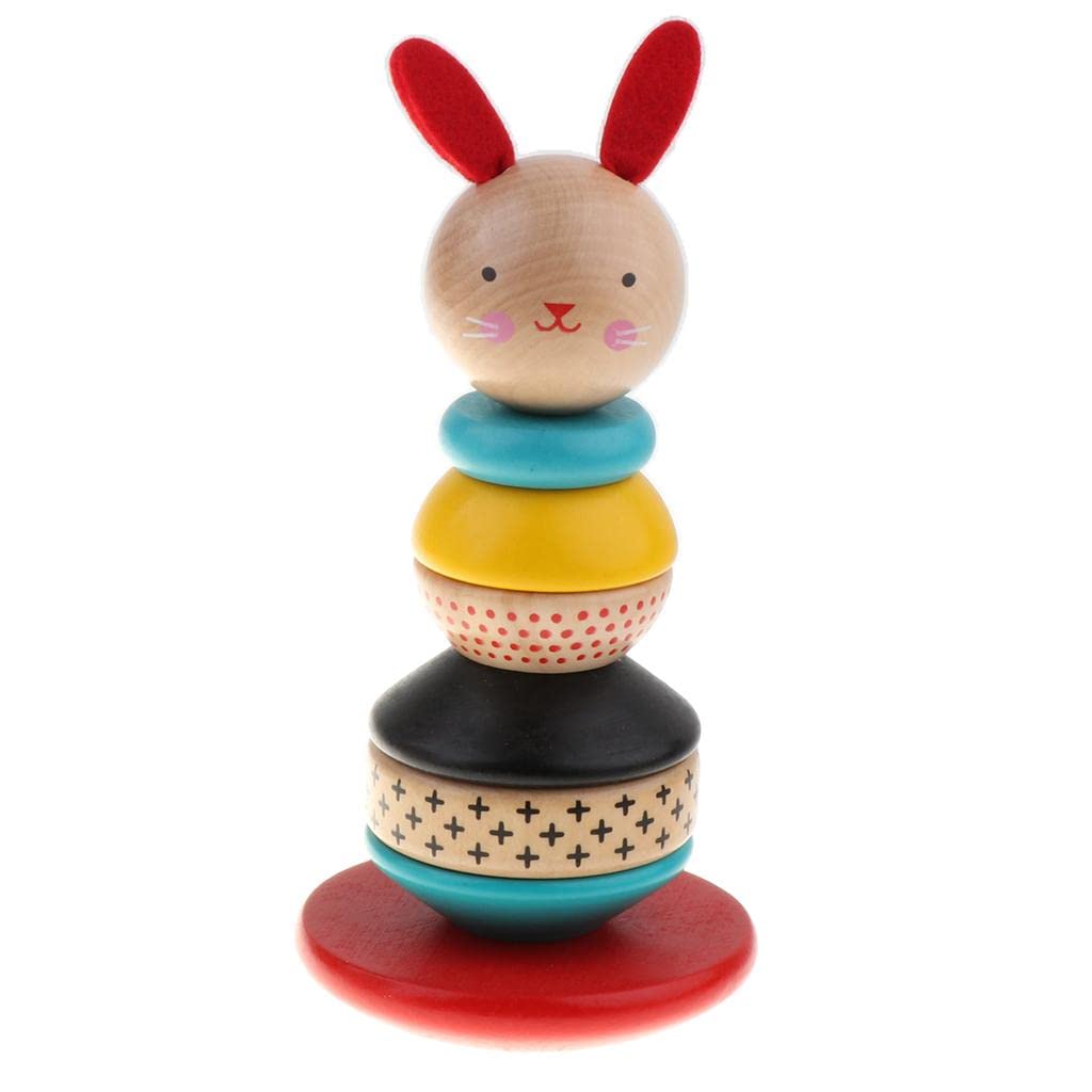 CALANDIS Stacking Rings Toys  RolyPoly Stacking Toy Educational Game for Baby Infant