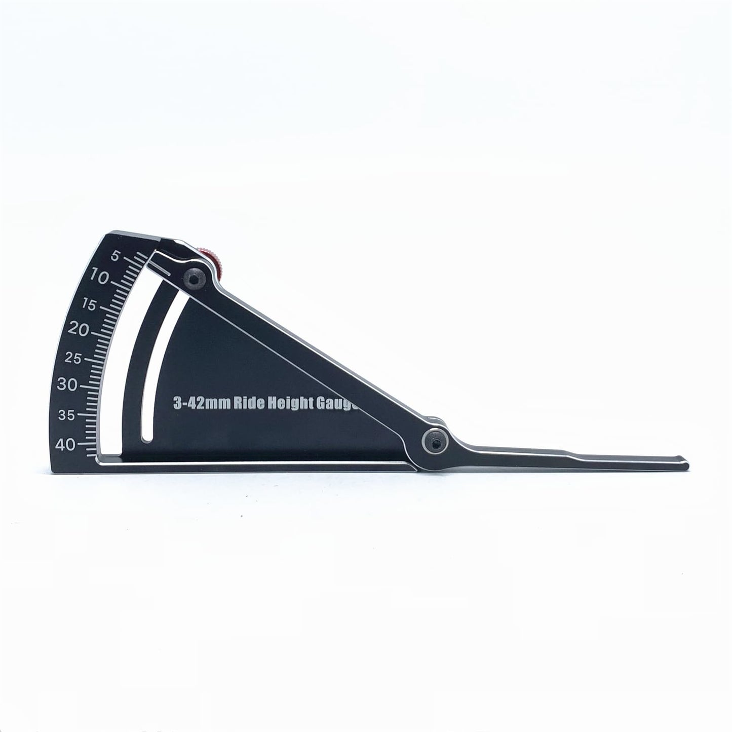 Kingval Aluminum Rc Car Ride Height Gauge 3-42Mm Rc Repair Tool Kit