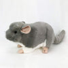 TAMMYFLYFLY Plush Chinchilla Soft Toy, 12 inches, Grey, Stuffed Animal