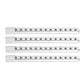 T best RC Car Shell Column, 4Pcs Aluminum Alloy RC Car Body Shell Post Holder RC Spare Parts for 1/10 122037(Silver) Rc Body Pos