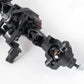 Benedict Harry Alloy Complete Front Axle and Rear Axle Upgrade Steel Gear for 1:10 Axial SCX10 II 90046/90047 SCX10 90027/90028