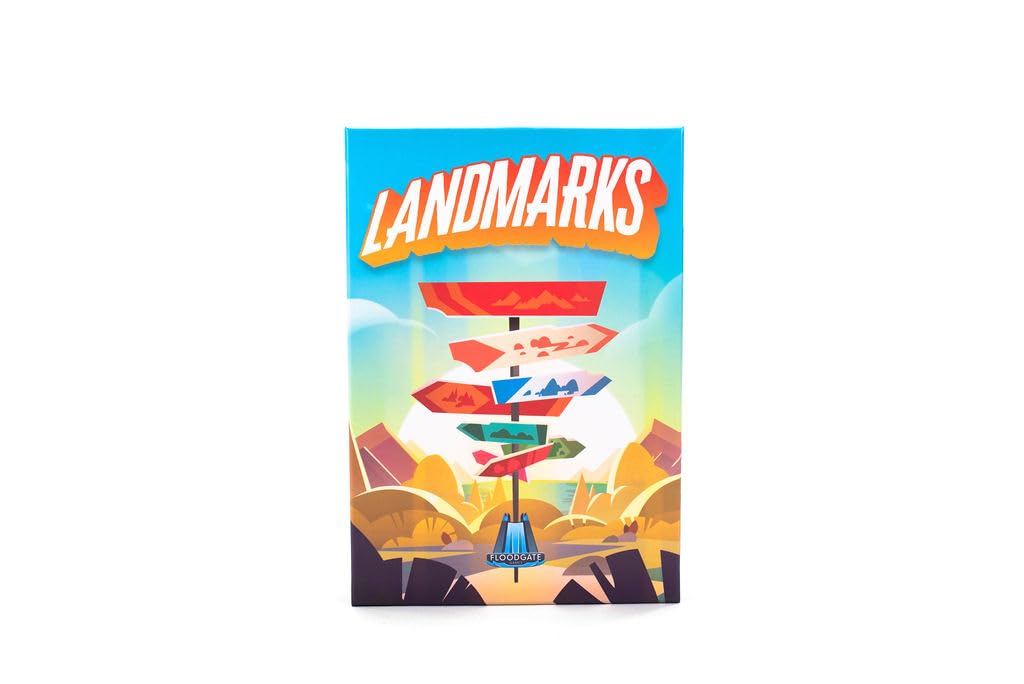 Landmarks | Cooperative Board Game For Adults And Kids | Fun Game For Family Game Night | Word Association Party Game | Ages 10