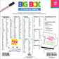 Carson Dellosa 250-Piece Big Box Of Sentence Building For Kids, Sight Word Game With Color-Coded Sight Words And Punctuation Car