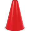 Red Plastic Megaphone (8.25' X 6') ? 1 Pc - Eco-Friendly & Lightweight Design - Ideal For Sports Events, Parties & Cheerleading