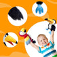 okegztoa Puppet Toucan Hand Puppet 13.8 Animal Puppet Toucan Puppets Stuffed Animal Hand Puppets for Kids with Movable Mouth Puppet Plush Multi-Color Toys Bird Puppet Role Play Teaching(Big Black)