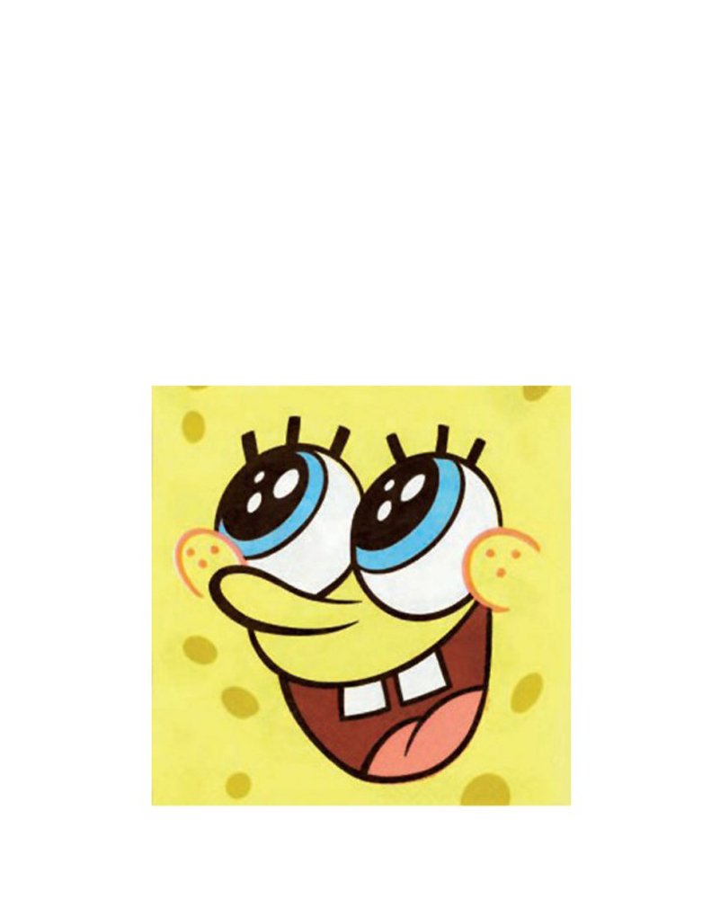 Nickelodeon Beverage Napkins | Spongebob Collection | Party Accessory