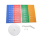 Dna Kit Self Double Helix Model Kit Assembling Dna Display Stand Double Helix Model Human Genes Learning Toy Biological Teaching