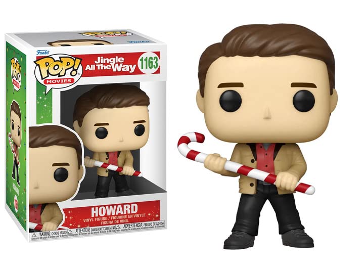 Funko + Protector: Jingle All The Way Pop! Movies Vinyl Figure (Bundled With Toybop Box Protector Collector Case) (Howard W/Cand