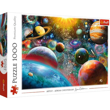 Trefl Universe 1000 Piece Jigsaw Puzzle Red 27'X19' Print, Diy Puzzle, Creative Fun, Classic Puzzle For Adults And Children From 12 Years Old